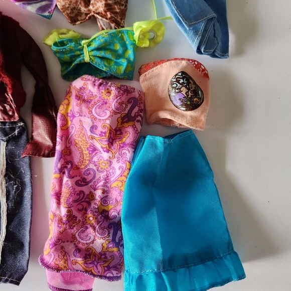 Vintage Lot of Barbie Doll Clothes Outfits Clothing Dress 80s 90s 1990s Barbies - Picture 3 of 10